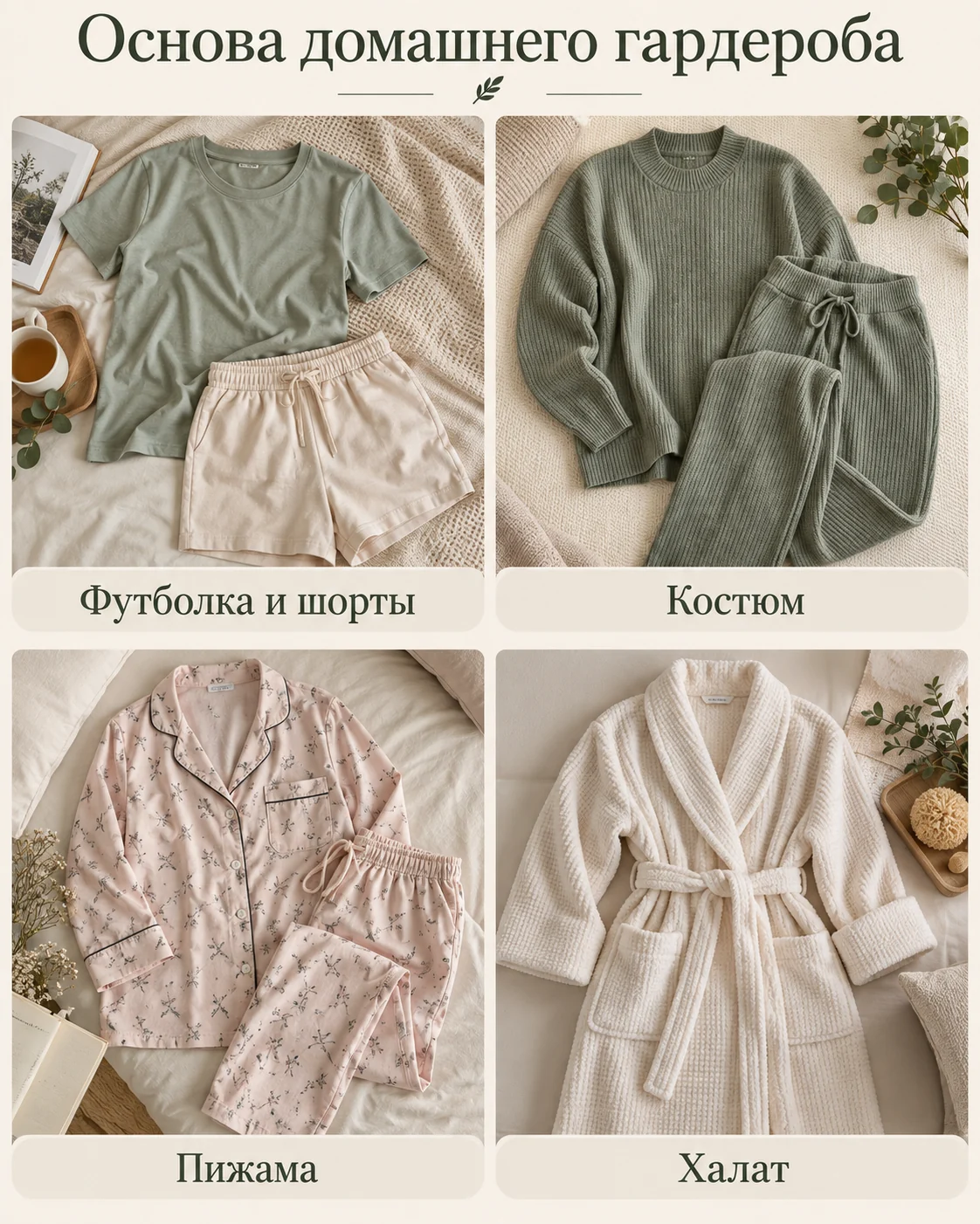 Основа домашнего гардероба