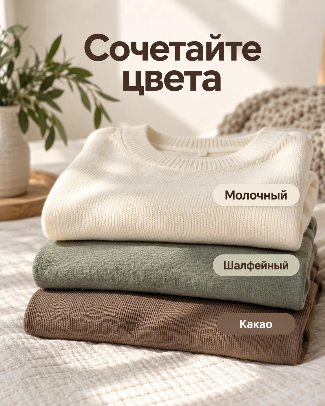 Сочетайте цвета