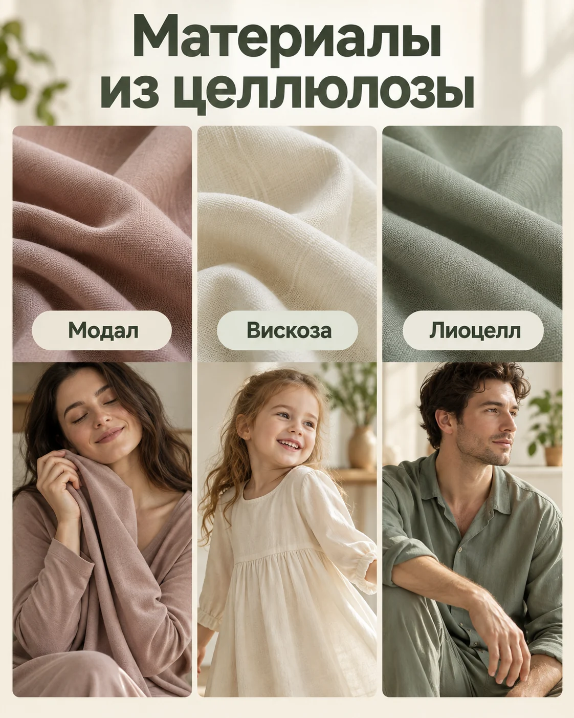 Материалы из целлюлозы