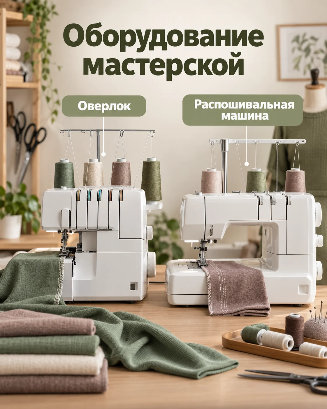 Оборудование мастерской