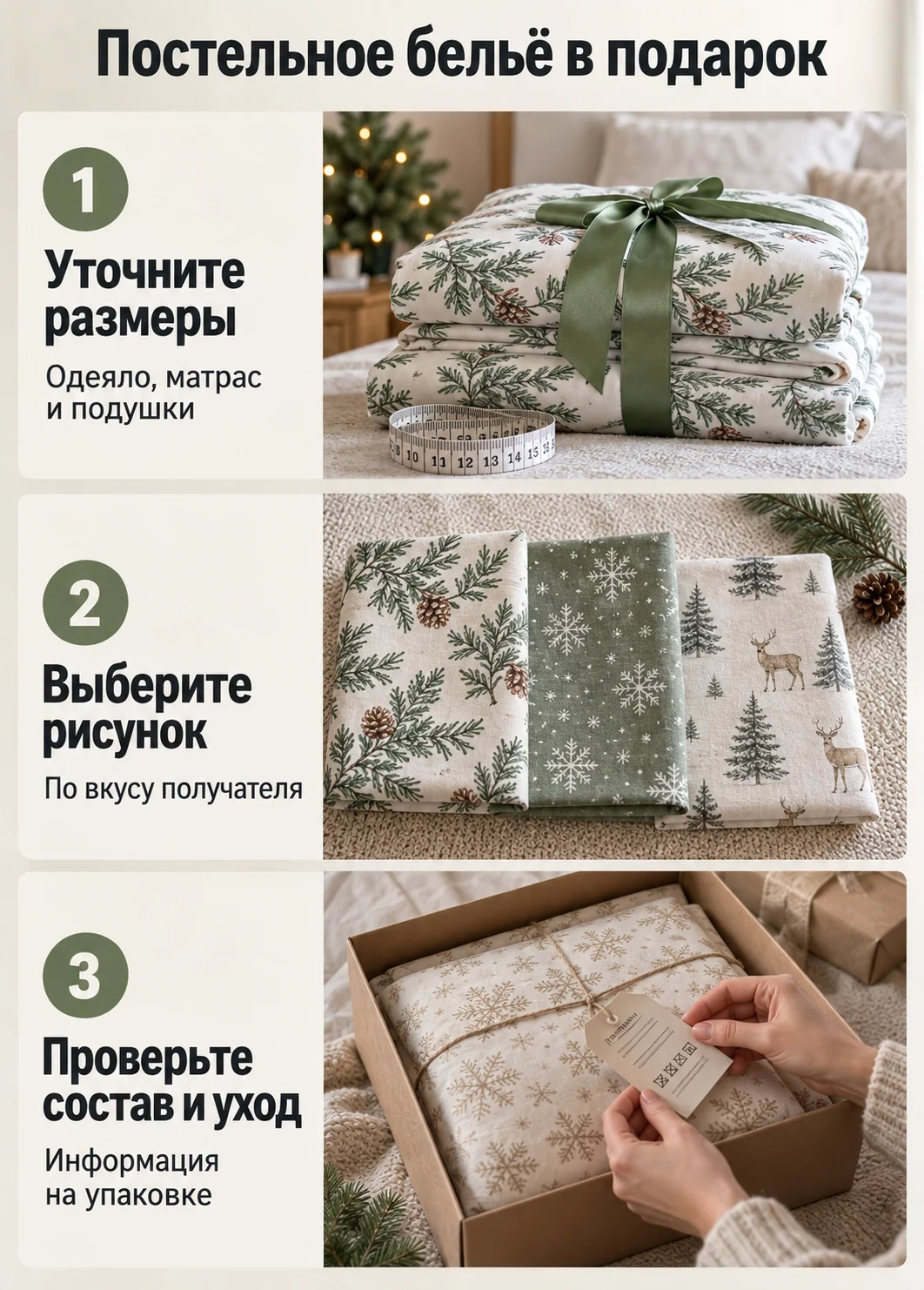 Постельное бельё в подарок