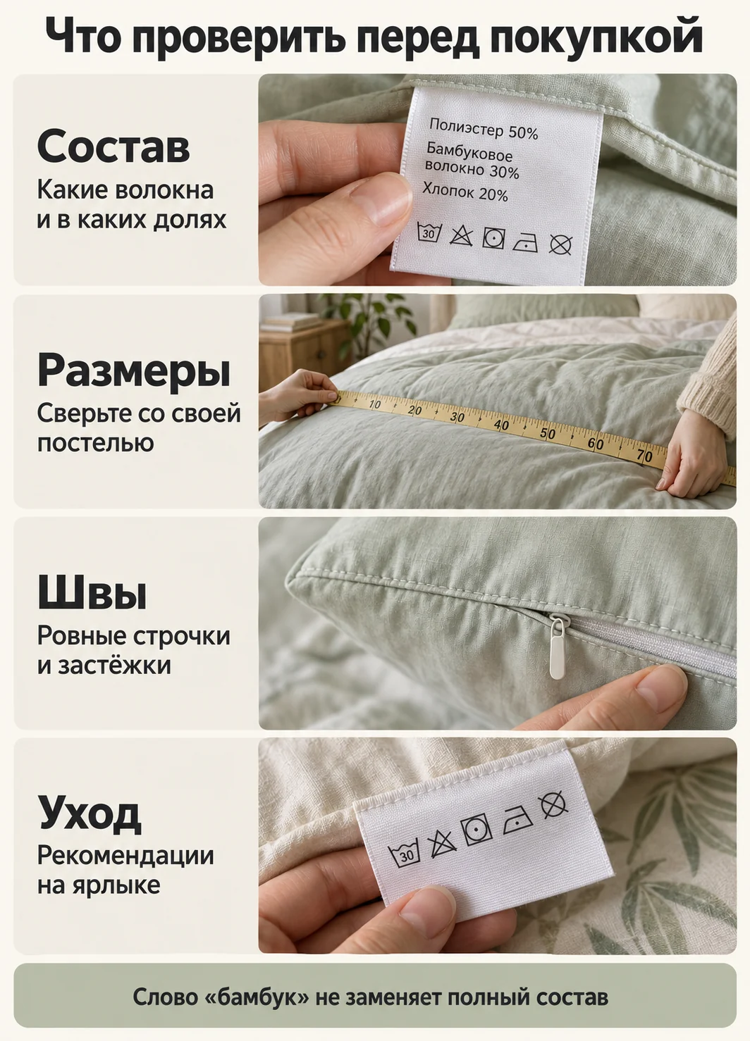 Что проверить перед покупкой