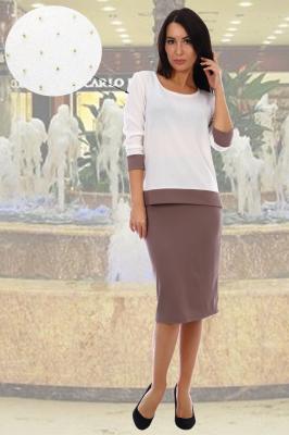 Женский костюм с юбкой Холли