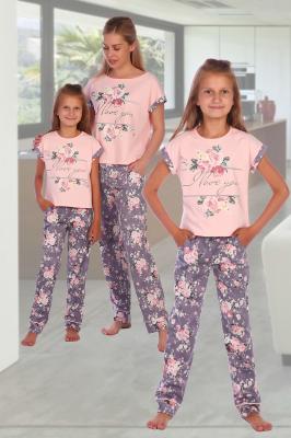 Костюм с брюками для девочки Глоса