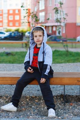 Детская толстовка для мальчика Автобан