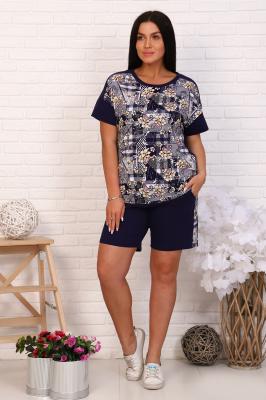 Женский костюм с шортами 12538