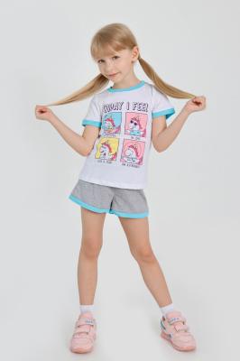 Костюм с шортами для девочки Лорен