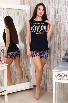 Женский костюм с шортами 12753