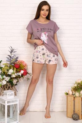 Женский костюм с шортами 32013