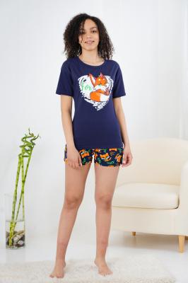 Женский костюм с шортами 12745