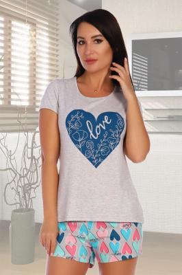 Женская пижама с шортами Оранжерея