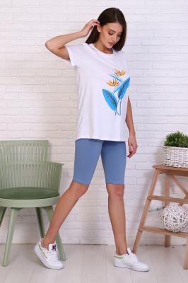 Женский костюм с шортами 6279