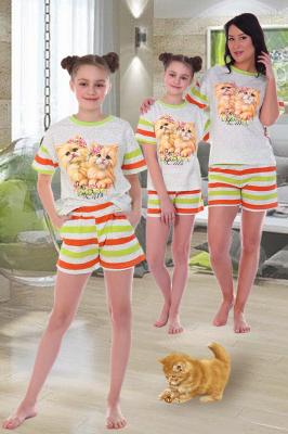Костюм с шортами для девочки Медок