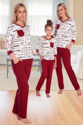 Женский костюм с брюками Печать