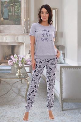 Женский костюм с брюками 4071