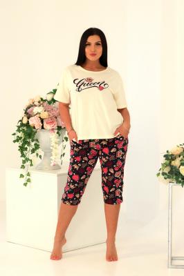 Женский костюм с бриджами 35586