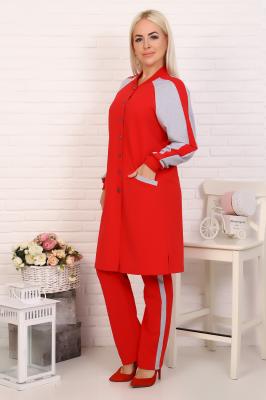 Женский костюм с брюками 15507