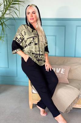 Женский костюм с брюками 8146