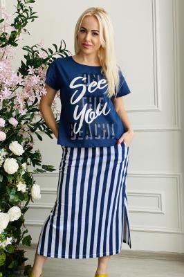 Женский костюм с юбкой Саламандра