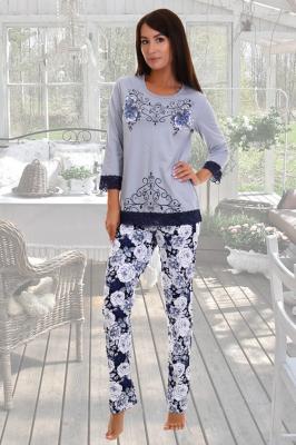 Женский костюм с брюками 2075