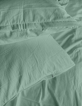 Комплект постельного белья "Нефритовый меланж" 2 сп. евро