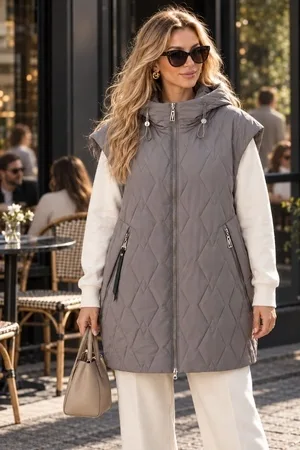 Женский жилет большие размеры URBAN QUILT, арт С39