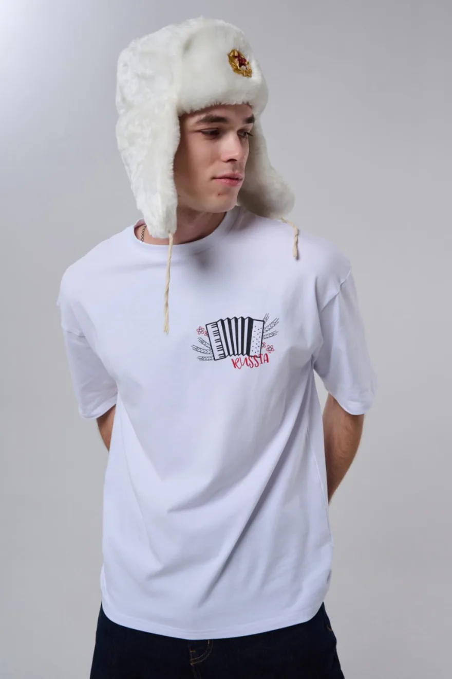 Мужская футболка 8579 оверсайз