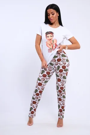 Женская пижама с брюками GIRL