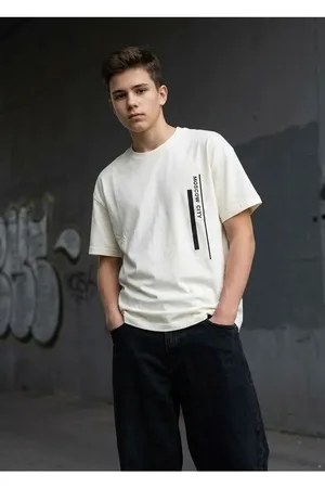 Детская футболка 51470 oversize