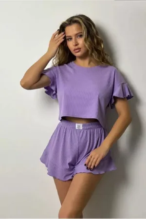 Женская пижама с шортами 83501