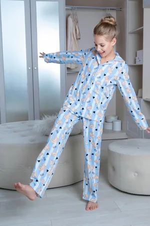 Пижама с брюками для девочки PAJAMABEAR